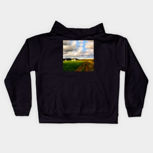 Dirt Road to Old Homestead Kids Hoodie